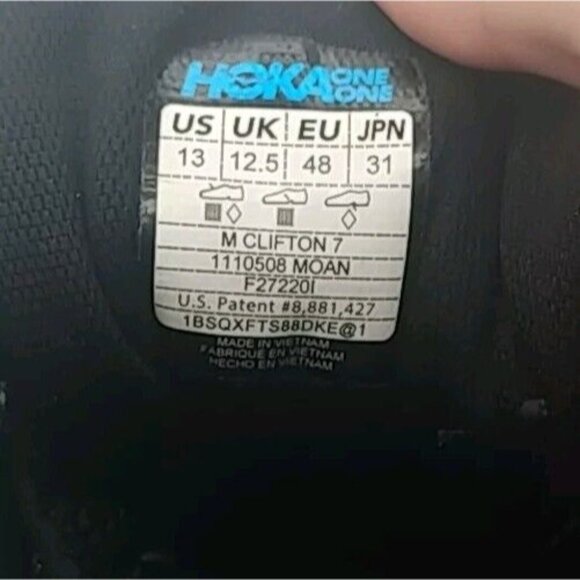 Hoka Men's Blue Running Shoes - Picture 7 of 7